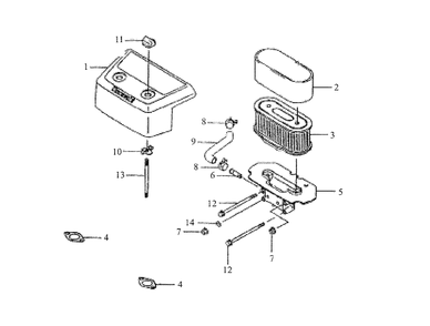 Part Location Diagram of KM-172BA0690 MTD Bolt-Stud